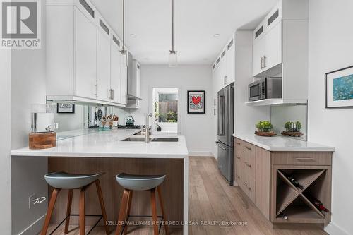 21 Millbrook Crescent, Toronto, ON - Indoor Photo Showing Kitchen With Double Sink