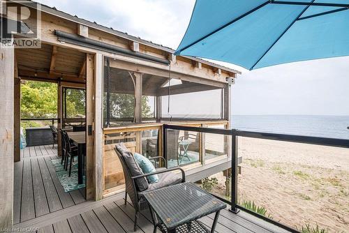 50 Grand River Line, Lowbanks, ON - Outdoor With Deck Patio Veranda With Exterior
