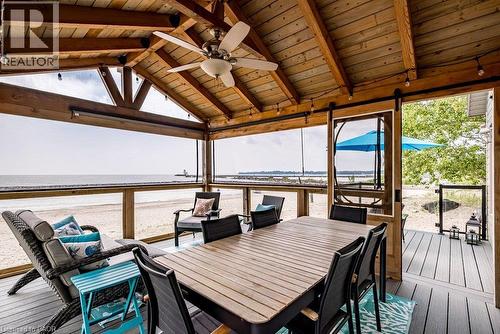 50 Grand River Line, Lowbanks, ON -  With Deck Patio Veranda With Exterior