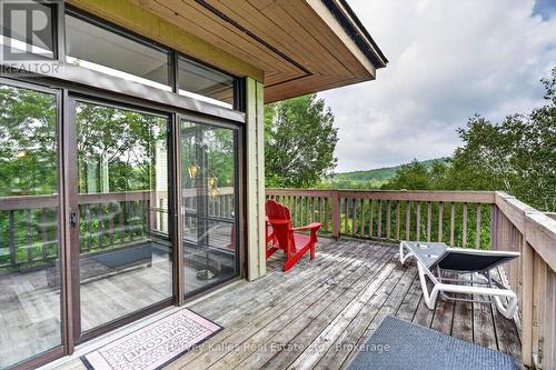 Corner deck with forest views - 303 - 26 Deerhurst Golfview Drive, Huntsville (Chaffey), ON - Outdoor With Deck Patio Veranda With Exterior