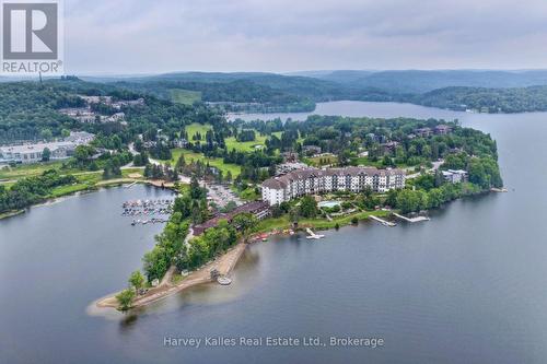 303 - 26 Deerhurst Golfview Drive, Huntsville (Chaffey), ON - Outdoor With Body Of Water With View
