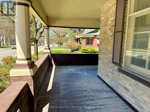 Beautiful wrap around porch - 830 Yonge Street S, Brockton, ON - Outdoor With Exterior