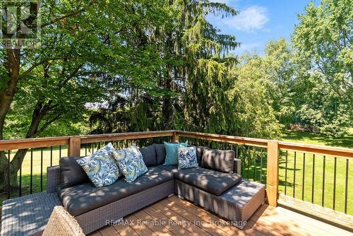 composite deck over looking rolling hills - 74811 Goshen Line, Bluewater (Stanley), ON 