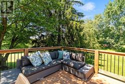 composite deck over looking rolling hills - 