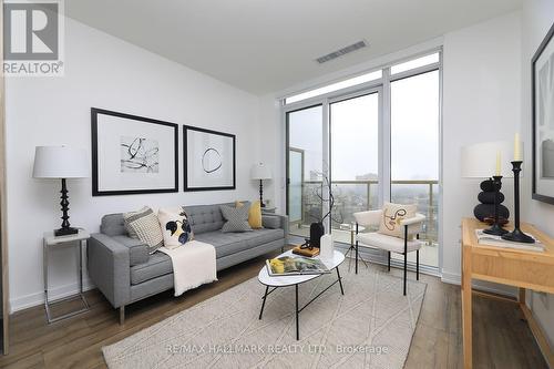 1111 - 1787 St. Clair Avenue W, Toronto, ON - Indoor Photo Showing Living Room