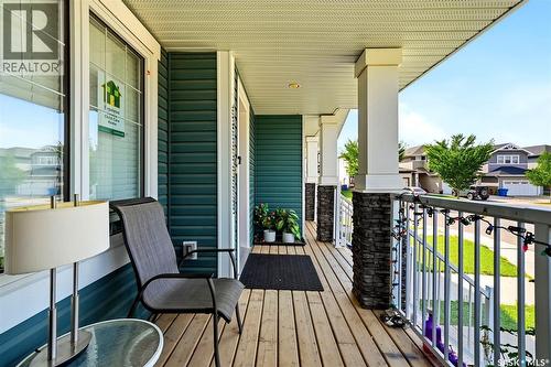 5669 Cederholm Avenue, Regina, SK - Outdoor With Deck Patio Veranda With Exterior