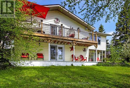 216 Alpine Lake Road, Trent Lakes, ON - Outdoor With Balcony With Deck Patio Veranda