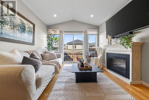 2030 Swanfield Street, Kingston (East Gardiners Rd), ON - Indoor Photo Showing Living Room With Fireplace