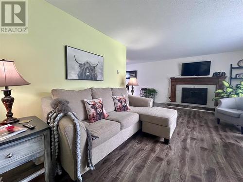 4 Elmwood Crescent, Pasadena, NL - Indoor Photo Showing Living Room With Fireplace