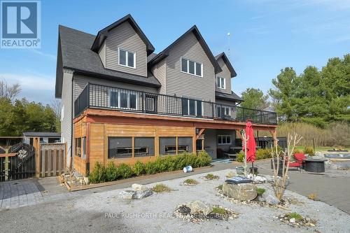 Back - 3968 Elphin Maberly Road, Frontenac (Frontenac North), ON - Outdoor With Deck Patio Veranda