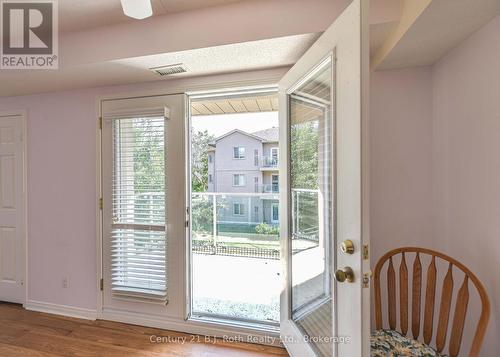 Garden doors to balcony - Unit 201 - 115 Bond Street, Orillia, ON - Indoor Photo Showing Other Room