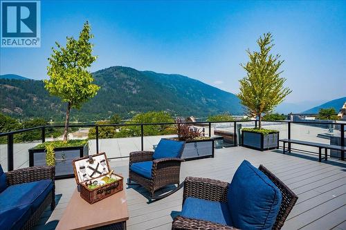 266 Baker Street Unit# 17, Nelson, BC - Outdoor With Deck Patio Veranda With View