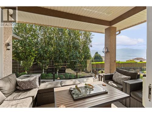 Dining Room Terrace - 1635 Gregory Road, West Kelowna, BC - Outdoor With Deck Patio Veranda With Exterior