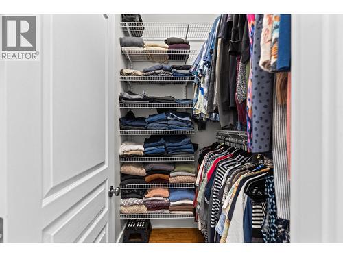 Primary Walk-in Wardrobe - 1635 Gregory Road, West Kelowna, BC - Indoor With Storage