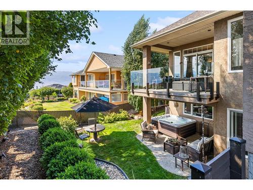 Back Yard - 1635 Gregory Road, West Kelowna, BC - Outdoor With Deck Patio Veranda