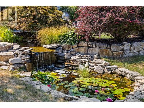 Front Yard Water Feature - 1635 Gregory Road, West Kelowna, BC - Outdoor