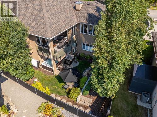Backyard Aerial View - 1635 Gregory Road, West Kelowna, BC - Outdoor