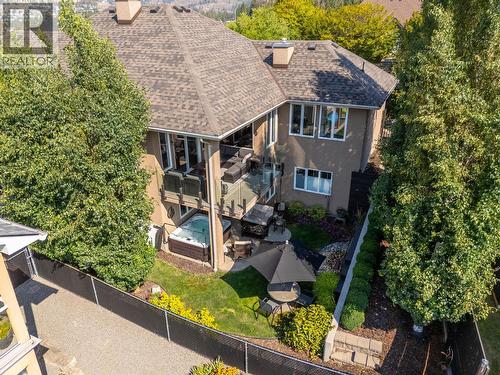 Backyard Aerial View - 1635 Gregory Road, West Kelowna, BC - Outdoor