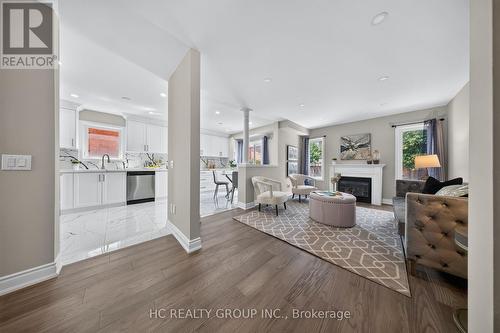 86 Beare Trail, Newmarket, ON - Indoor With Fireplace