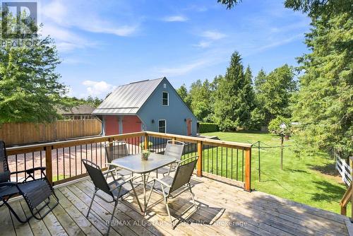 710 Regional 13 Road, Uxbridge, ON - Outdoor With Deck Patio Veranda With Exterior
