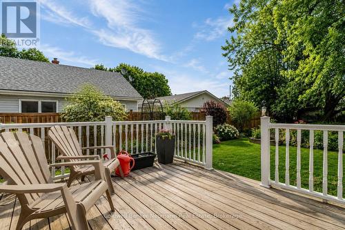 partially virtually staged - 99 Emma Street, Guelph (General Hospital), ON - Outdoor With Deck Patio Veranda With Exterior
