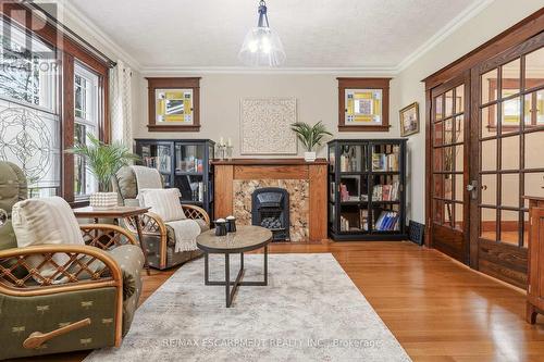 2116 Caroline Street, Burlington, ON - Indoor With Fireplace