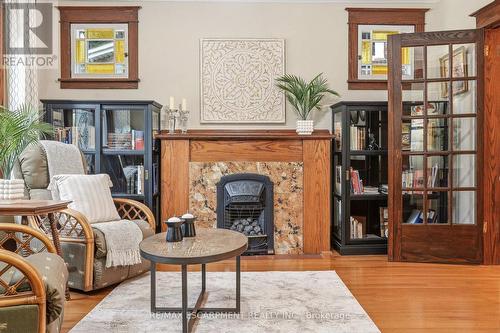 2116 Caroline Street, Burlington, ON - Indoor With Fireplace