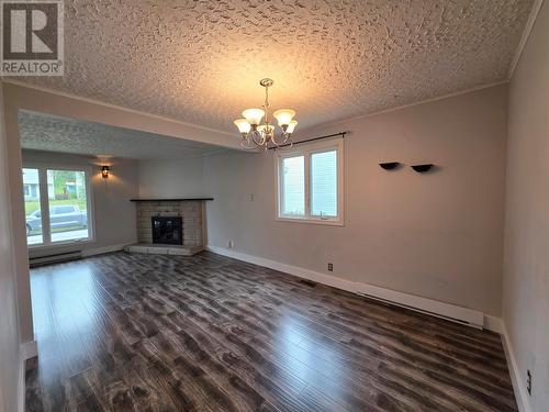 52 Coronation Street, Corner Brook, NL - Indoor Photo Showing Living Room With Fireplace