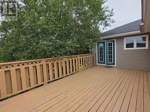 52 Coronation Street, Corner Brook, NL - Outdoor With Deck Patio Veranda With Exterior