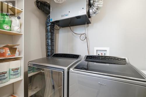 Apartment laundry - 17 Lawlors Road, Paradise, NL - Indoor Photo Showing Laundry Room