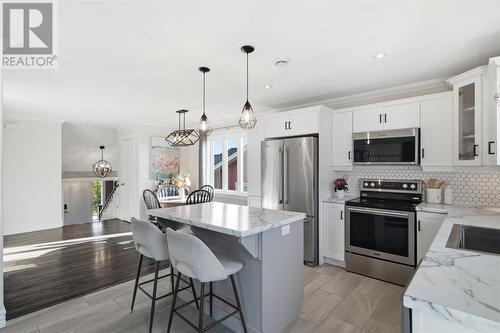 17 Lawlors Road, Paradise, NL - Indoor Photo Showing Kitchen With Upgraded Kitchen