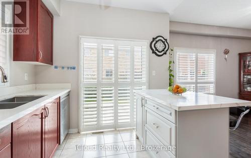 39 Flurry Circle, Brampton, ON - Indoor Photo Showing Kitchen With Double Sink