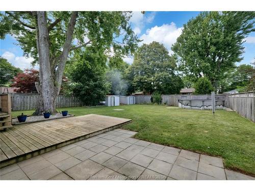 141 Lancefield Place, Chatham, ON - Outdoor With Backyard