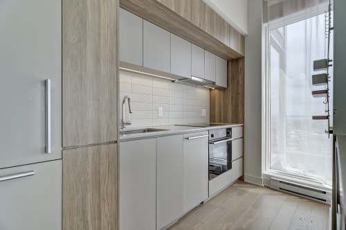 Kitchen - 2502-1288 Rue St-Antoine O., Montréal (Ville-Marie), QC - Indoor Photo Showing Kitchen