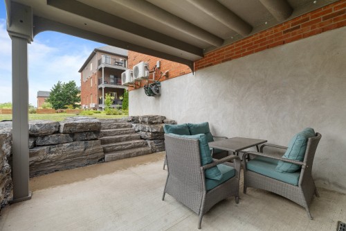 Patio - 1-9150 Rue Lennon, Brossard, QC - Outdoor With Exterior