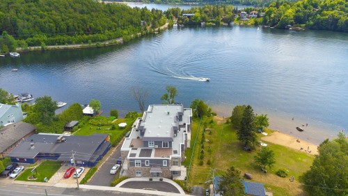 Vue d'ensemble - 3-20 Rue Larocque O., Sainte-Agathe-Des-Monts, QC - Outdoor With Body Of Water With View
