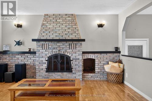 24 Bergevin Street, The Nation, ON - Indoor Photo Showing Living Room With Fireplace