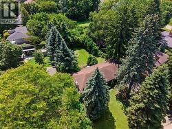 Expansive property with mature trees and green spaces - 