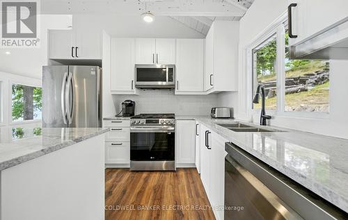 254 Fire Route 89C, Havelock-Belmont-Methuen, ON - Indoor Photo Showing Kitchen With Double Sink With Upgraded Kitchen