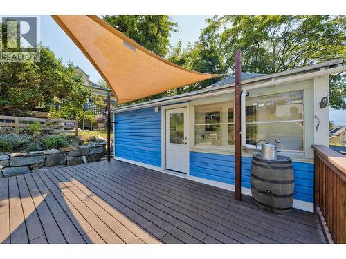 1011 Hall Street, Nelson, BC - Outdoor With Deck Patio Veranda With Exterior