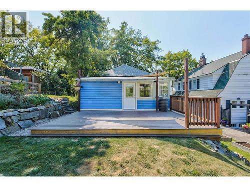 1011 Hall Street, Nelson, BC - Outdoor With Deck Patio Veranda