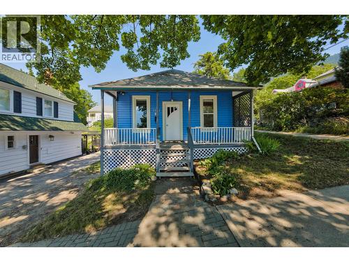 1011 Hall Street, Nelson, BC - Outdoor With Deck Patio Veranda