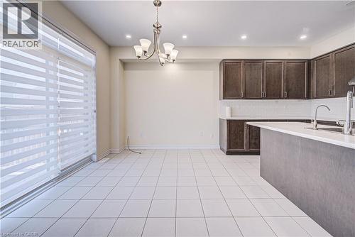 407 Dolman Street, Breslau, ON - Indoor Photo Showing Kitchen With Double Sink