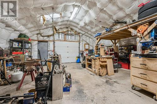 653 Perry Street, Centre Wellington (Fergus), ON - Indoor Photo Showing Garage