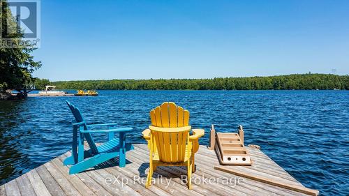 31 Loon Echo Trail, Seguin, ON - Outdoor With Body Of Water With Deck Patio Veranda With View