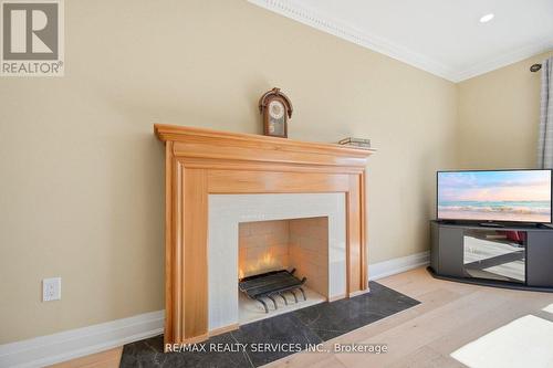 23 Newbury Crescent, Brampton, ON - Indoor With Fireplace