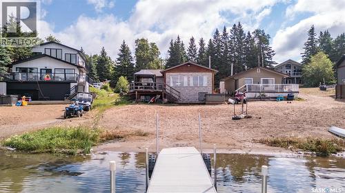 128 Jacobson Drive, Lakeland Rm No. 521, SK - Outdoor With Body Of Water With Deck Patio Veranda