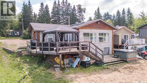 128 Jacobson Drive, Lakeland Rm No. 521, SK - Outdoor With Deck Patio Veranda