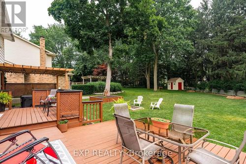 Back deck - 55 Forest Hill Crescent, Pelham (Fonthill), ON - Outdoor With Deck Patio Veranda