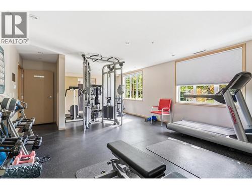1875 Country Club Drive Unit# 1405, Kelowna, BC - Indoor Photo Showing Gym Room